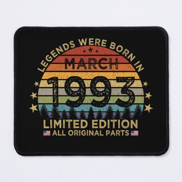 Item preview, Legends Were Born In March 1993 Limited Edition Patriotic designed and sold by cssdru.