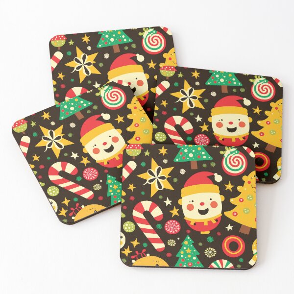 Item preview, Kids wallpaper Christmas pattern #9 designed and sold by FunArt4You.