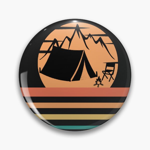 Item preview, Camper Camping Retro Vintage Cute Sunset Camping For Camping Lover Gift  designed and sold by Thecitiesstore.