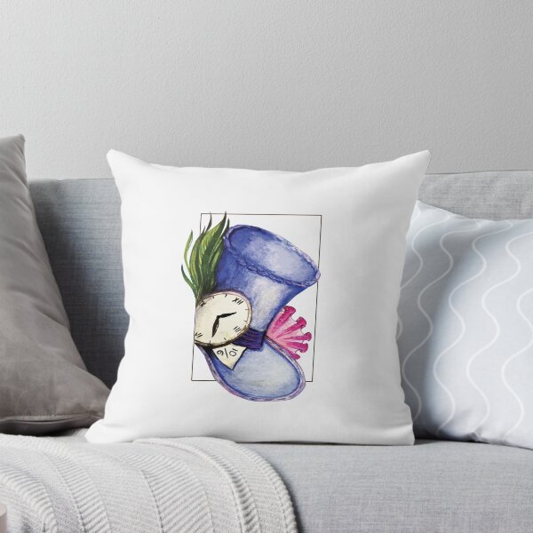 Item preview, Watercolor WATCHMAKER HAT from “Alice in wonderland” designed and sold by Olena Kovalova Design.