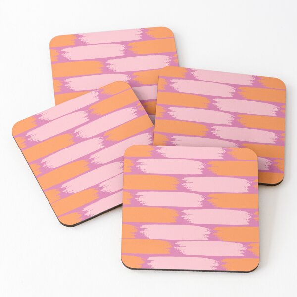 Item preview, Abstract, Pink and Orange, Paint Brush Effect designed and sold by SeemDev786.