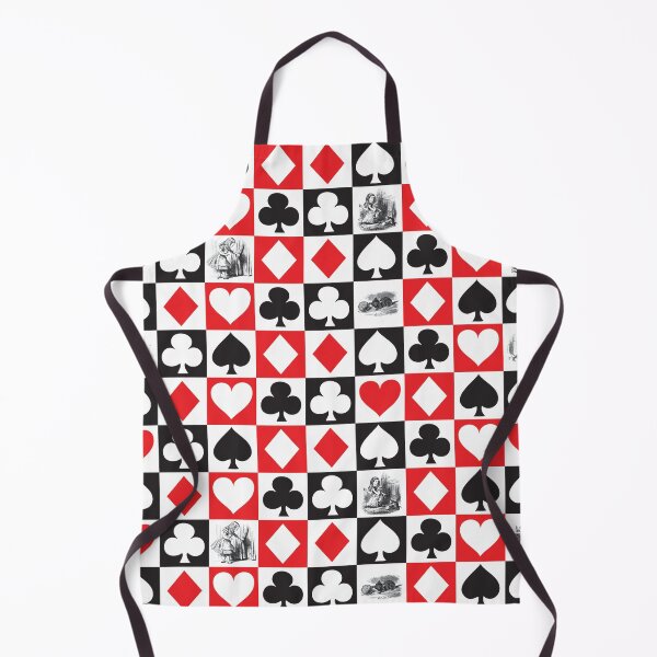 Item preview, Alice In Wonderland Playing Card Suites Pattern designed and sold by Frankie@ BritishMadeGifts.