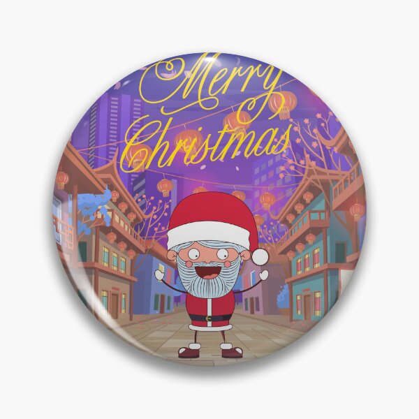 Item preview, Christmas approaching | Modern Abstract and Vintage Pink Santa Claus | Merry and Bright Christmas | New Years Celebration | 2023 designed and sold by wilsonwindesign.