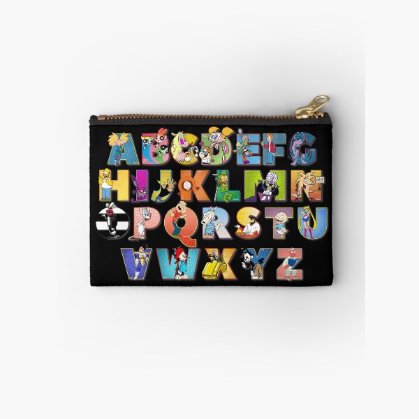 Item preview, The Alphabet of 90s Cartoon Typography designed and sold by More-dan-Prints.