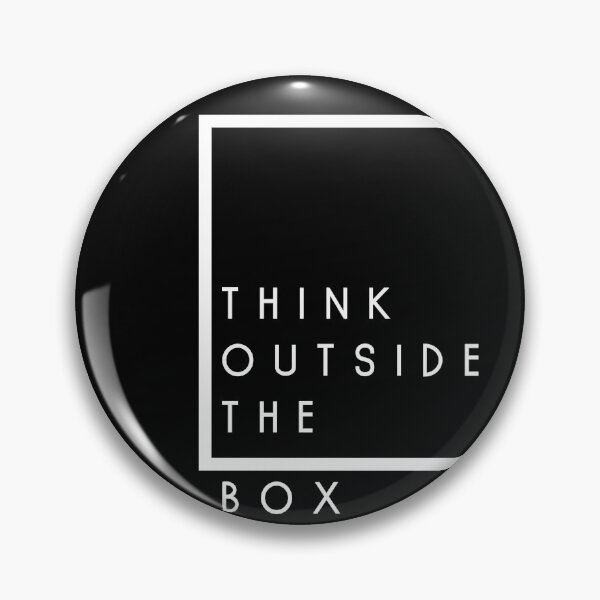 Item preview, 8K, Black, Think Outside the Box designed and sold by berlamo.