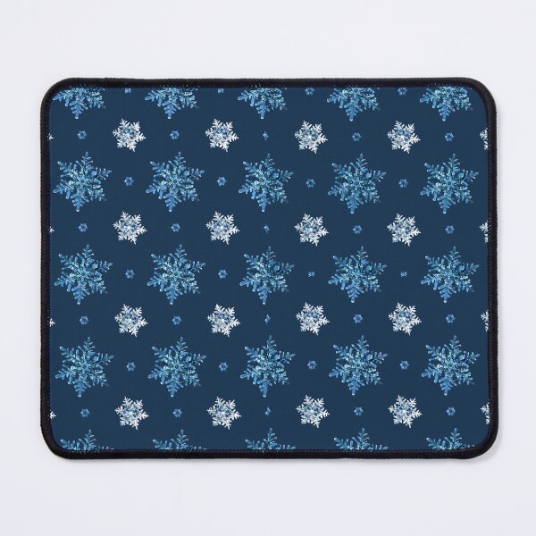 Item preview, Snowflake Pattern Illustration in Blue New Years designed and sold by darlingseason.