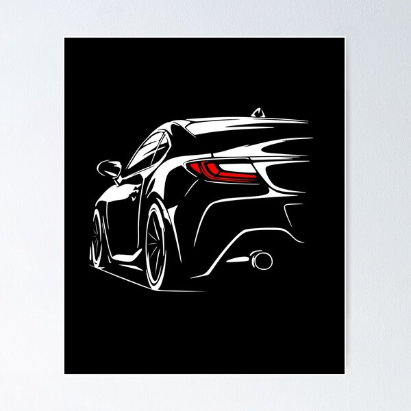 Item preview, JDM Tuning & Drift Car GR86 Fan designed and sold by AutoDesignWerks.