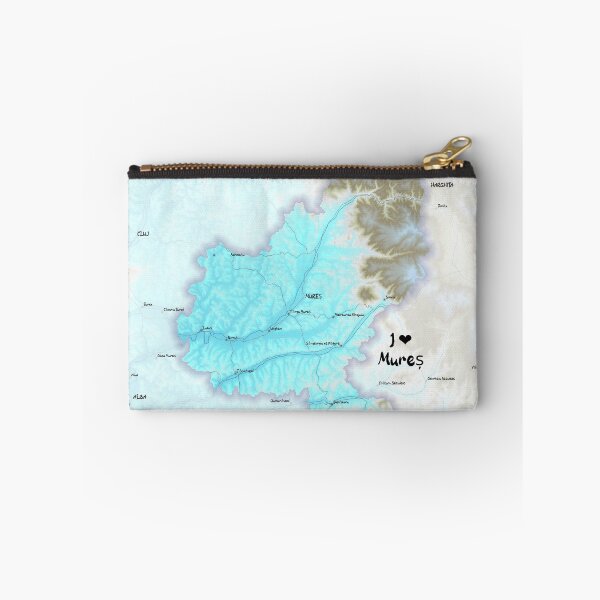 Item preview, Mureș County Map, România designed and sold by maptheclouds.