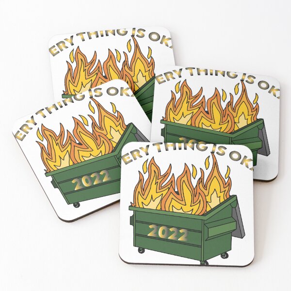 Item preview, Dumpster Fire Everything Is fine designed and sold by Store-teto.
