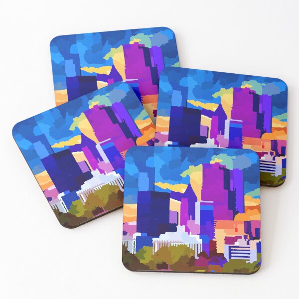 Item preview, Downtown Atlanta Georgia Skyline at Sunset designed and sold by Jon-Baran.