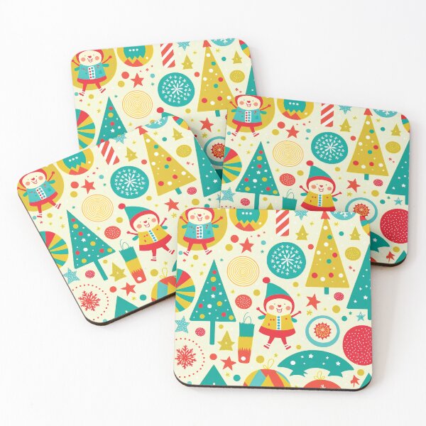 Item preview, Kids wallpaper Christmas pattern #10 designed and sold by FunArt4You.