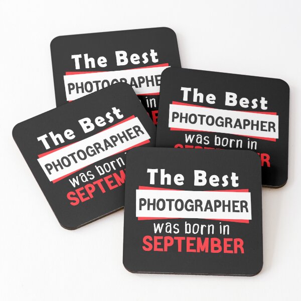 Item preview, The Best Photographer Was Born In September - Quote designed and sold by Life Is U ⭐⭐⭐⭐⭐.
