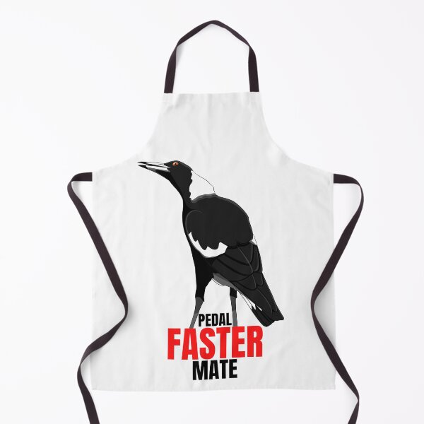 Item preview, Pedal faster mate, funny magpie designed and sold by aussiemaggieluv.