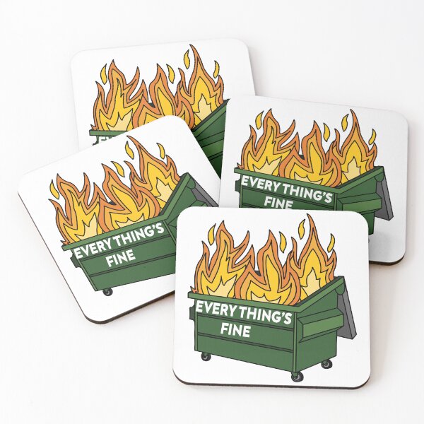Item preview, Incendio de basurero Todo está bien designed and sold by Store-teto.