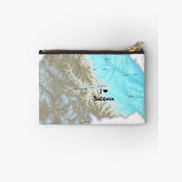 Item preview, Suceava County Map, România 2 designed and sold by maptheclouds.