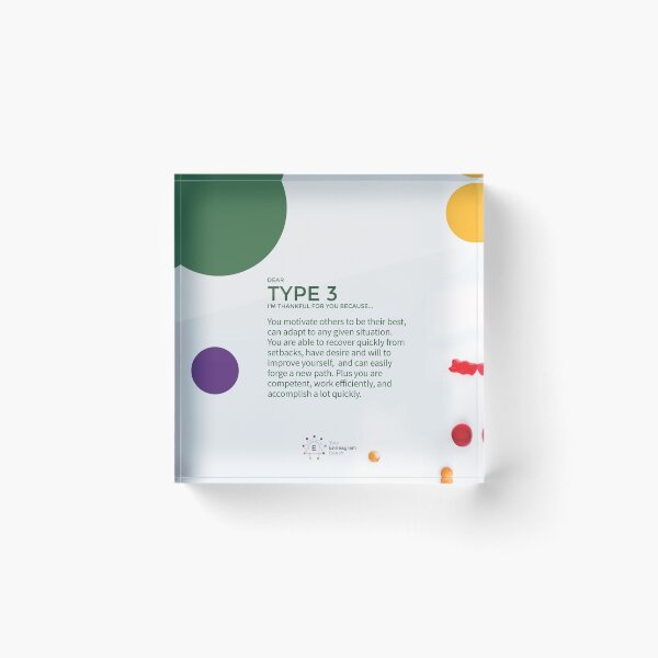Item preview, Enneagram Type 3 - Thankful for You designed and sold by EnneagramCoach.