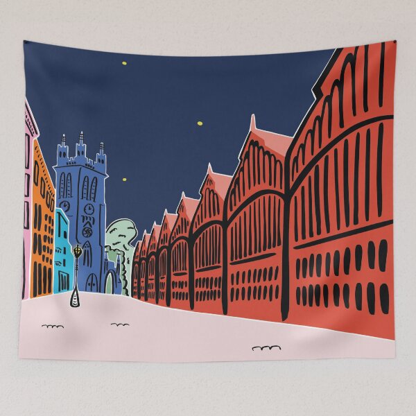 Item preview, STOCKPORT | MARKET AND SAINT MARY'S BY NIGHT designed and sold by axelle1410.