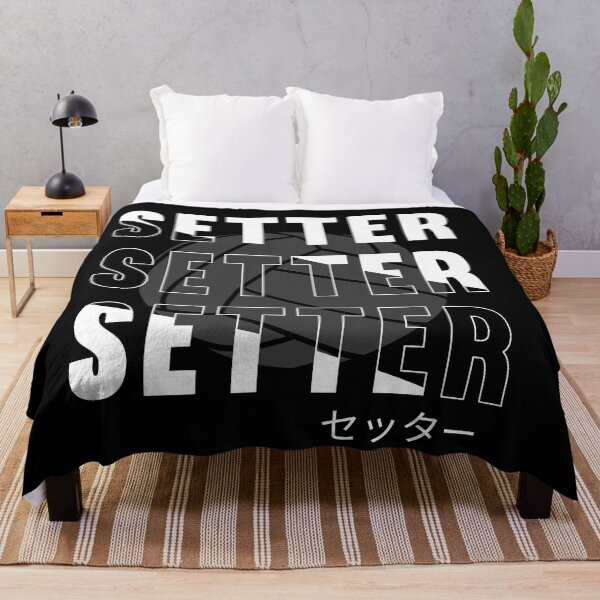 Item preview, Japanese Volleyball Setter Typography designed and sold by SnazzyStyles.