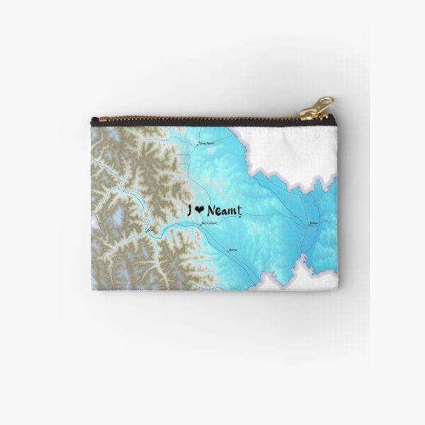 Item preview, Neamț County Map, România 2 designed and sold by maptheclouds.