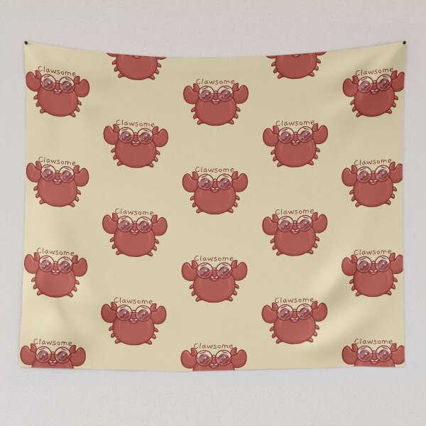 Item preview, Clawsome - Cute Little CrabPun designed and sold by HappyDoodlen.
