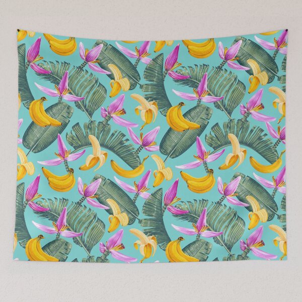 Item preview, Isaiah 41:10 (Tropical Banana Flowers) designed and sold by Paper Bee Gift Shop.