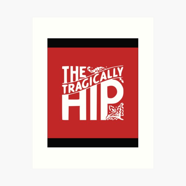 Item preview, 2 tragically hip text    designed and sold by oTZLshirts.