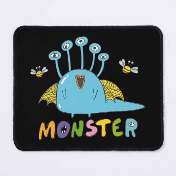 Item preview, Blue Five-eyed Monsters designed and sold by KOTOdesign.