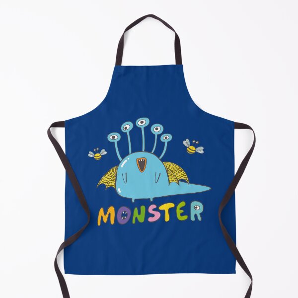 Item preview, Blue Five-eyed Monsters designed and sold by KOTOdesign.
