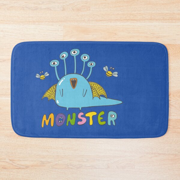 Item preview, Blue Five-eyed Monsters  designed and sold by KOTOdesign.