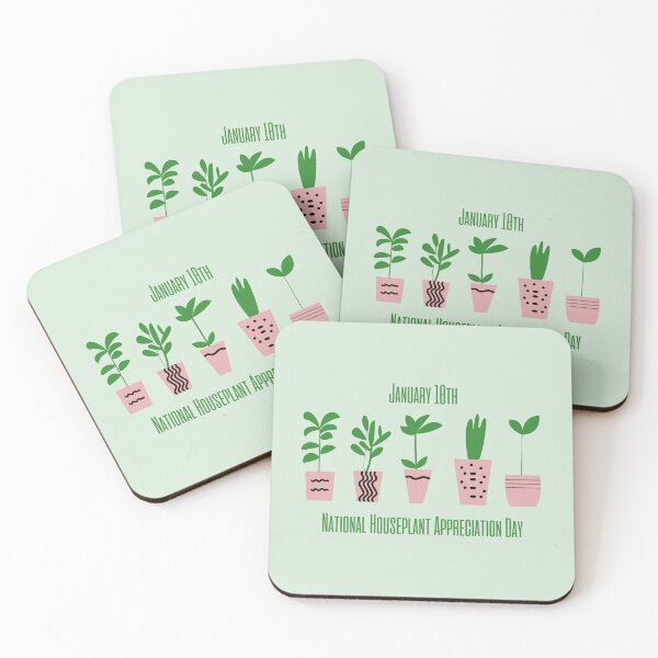 Item preview, January 10th National Houseplant Appreciation Day designed and sold by CarlottaLai.