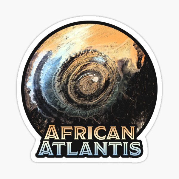 Artikel-Vorschau von Afrikanische Atlantis Richat-Struktur, designt und verkauft von BennyBearProof.