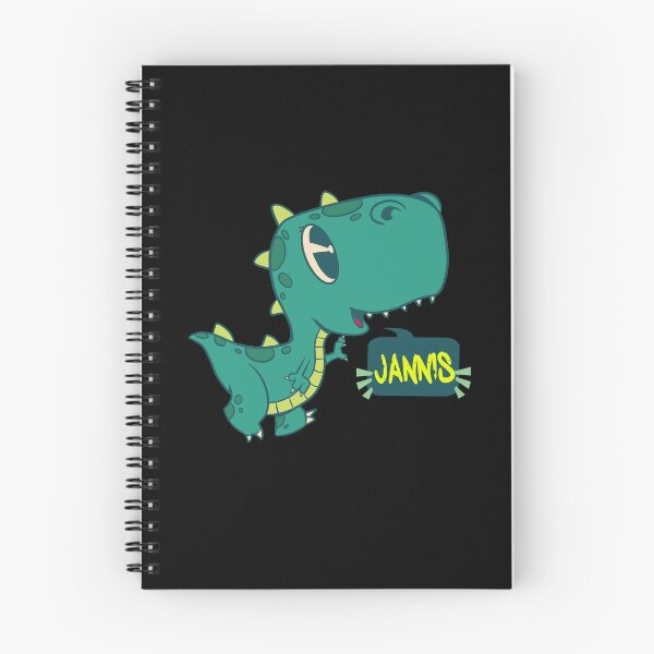 Artikelvorschau, JANNIS - Schöner Jungen Name mit süßem Dino entworfen und verkauft von FreyaArt.