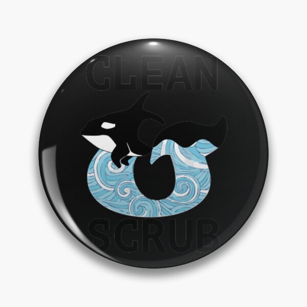 Item preview, Clean and Scrub of the C_amp_amp_S Union Killer Whale    designed and sold by oTZLshirts.