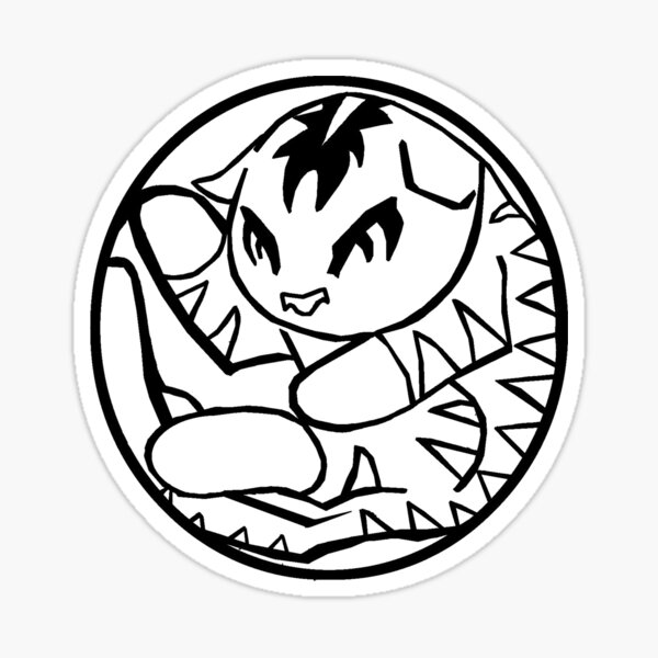 ZachTank TigerCub Sticker