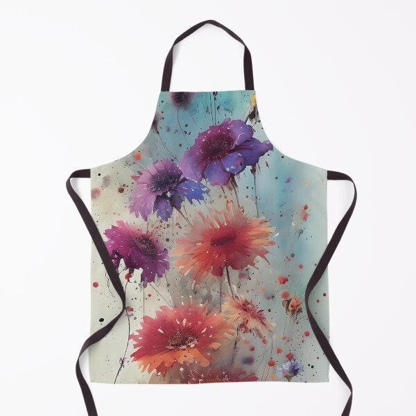 Item preview, Loose watercolor flowers, atmospheric flowers designed and sold by i-cottagedesign.