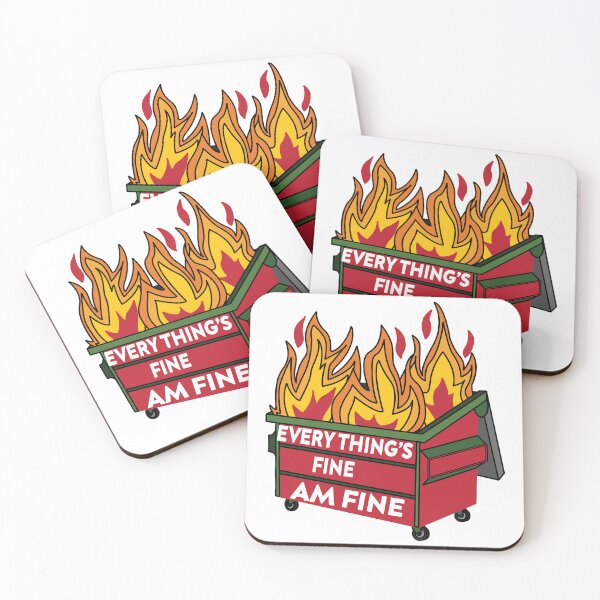 Item preview, Incendio de basurero Todo está bien designed and sold by Store-teto.