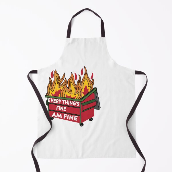 Item preview, Dumpster Fire Everything's fine designed and sold by Store-teto.