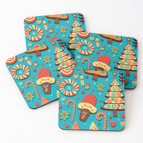 Item preview, Kids wallpaper Christmas pattern #13 designed and sold by FunArt4You.