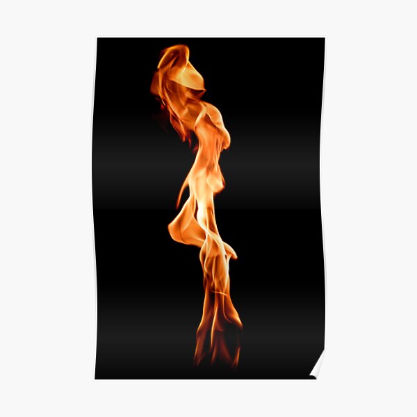 Poster Feuer Und Flamme Redbubble