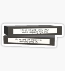 Title of Jake and Amy's proposal sextapes Sticker