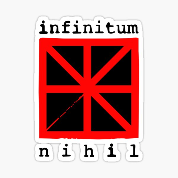 Tasse de preuve de Johnny depps (infinitum nihil) Sticker