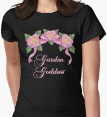 Garden Goddess Women's Fitted T-Shirt