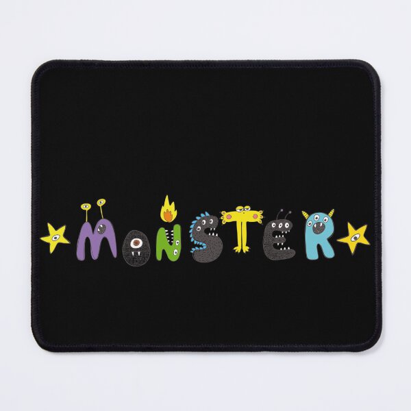 Item preview, Scary letters MONSTER designed and sold by KOTOdesign.