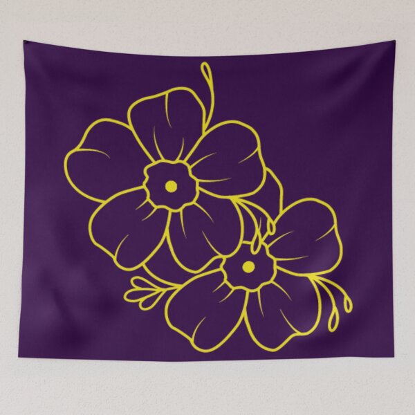 Item preview, Yellow Flower Silhouette designed and sold by Burnout (⌣_⌣).