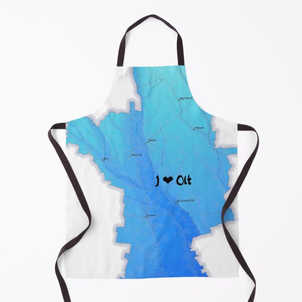 Item preview, Olt County Map, România 2 designed and sold by maptheclouds.