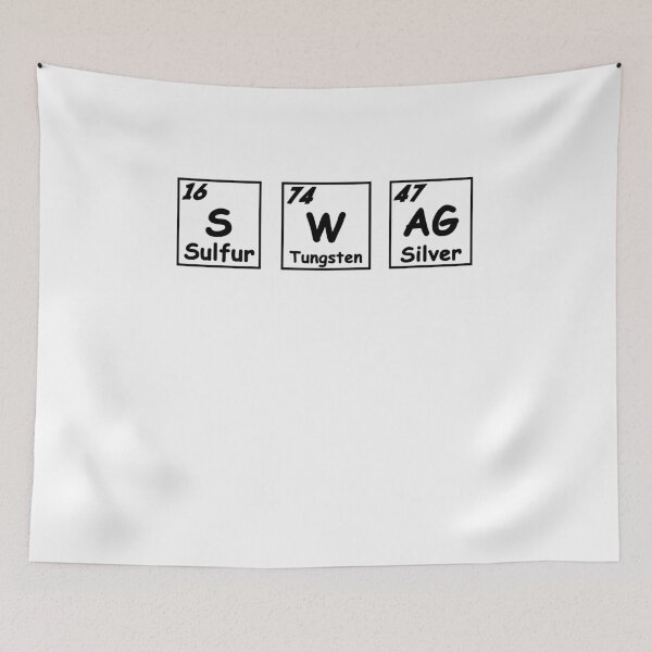 Item preview, SWAG Periodic Table Funny Chemistry Elements Design designed and sold by T-ShirtRevolt.