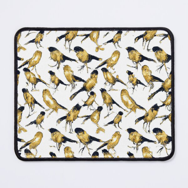 Item preview, Everybirdy Golder Birds Pattern designed and sold by ray-of-desing.
