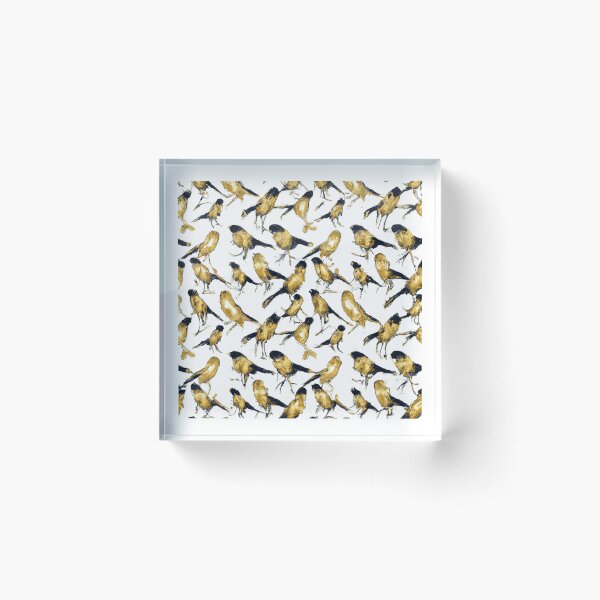 Item preview, Everybirdy Golder Birds Pattern designed and sold by ray-of-desing.