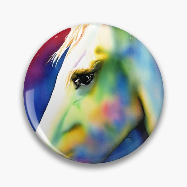 Artikelvorschau, Pony highly detailed watercolor painting entworfen und verkauft von DrawItOnce.