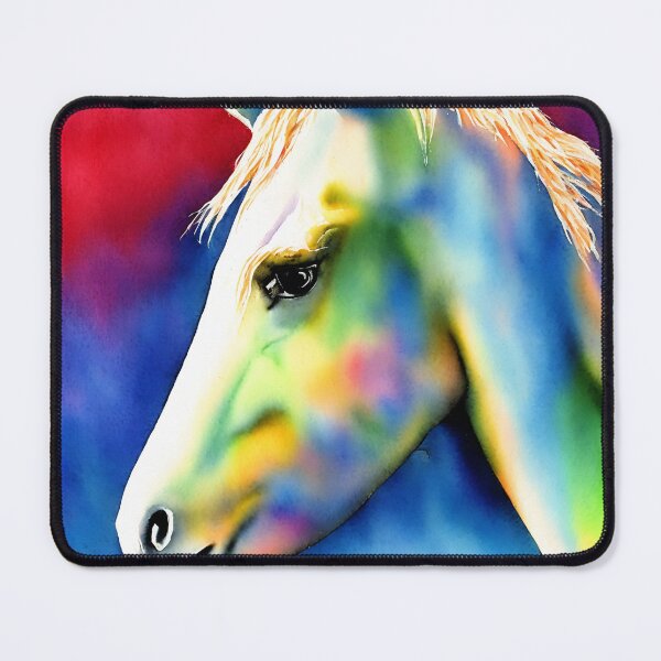Artikelvorschau, Pony highly detailed watercolor painting entworfen und verkauft von DrawItOnce.